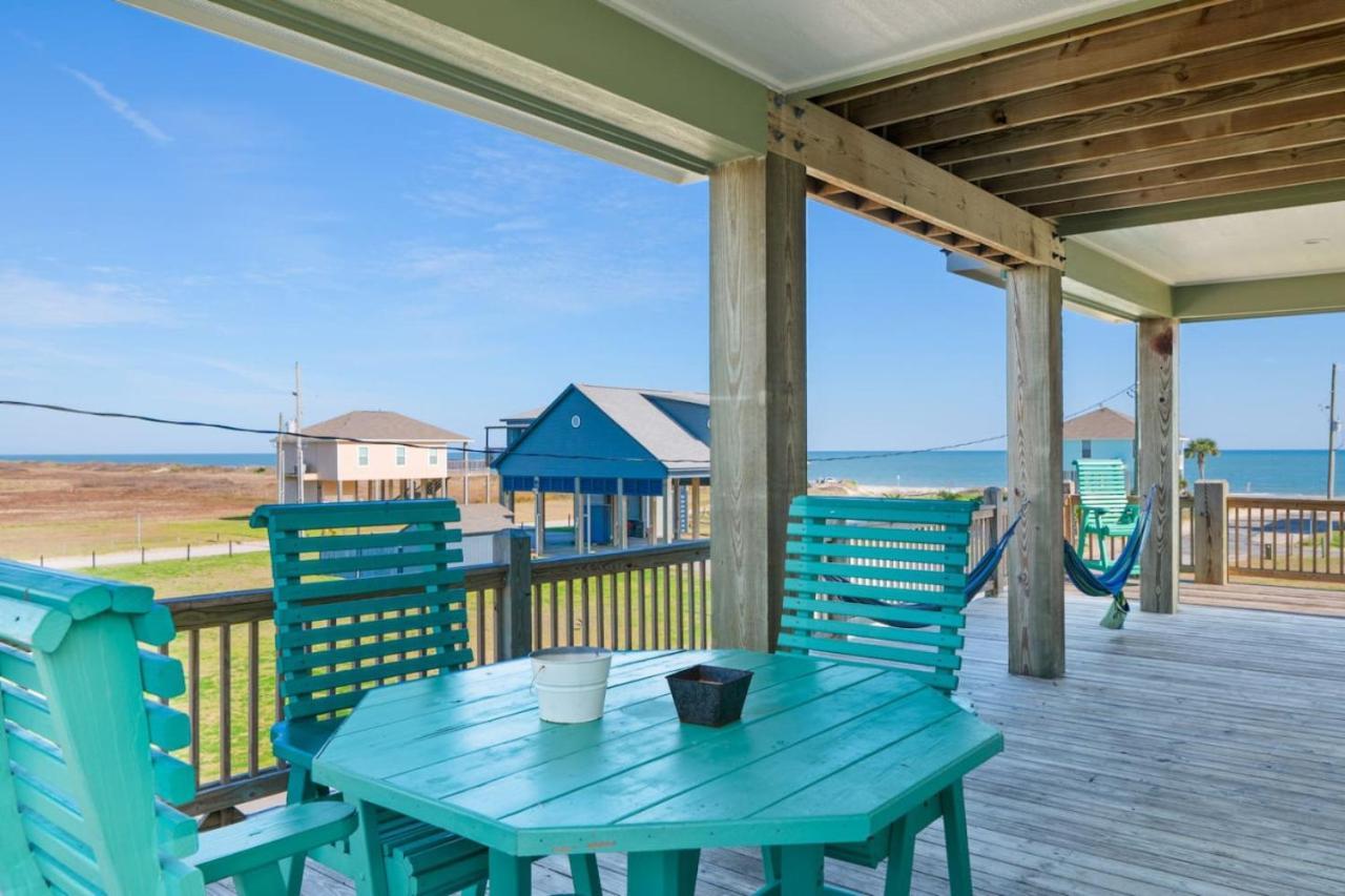 Seas The Day! 4Br Retreat, Hot Tub, Game Room, Firepit & Gulf Views Port Bolivar Εξωτερικό φωτογραφία